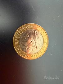 Moneta 1000 lire bimetallica 1997