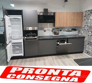 Cucina sandy acquario 363 cm induzione