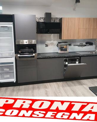 Cucina sandy acquario 363 cm induzione