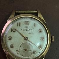 Festina Vintage Donna Oro 18K Svizzero Anni 40/50
