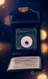 Zaffiro naturale blu intenso