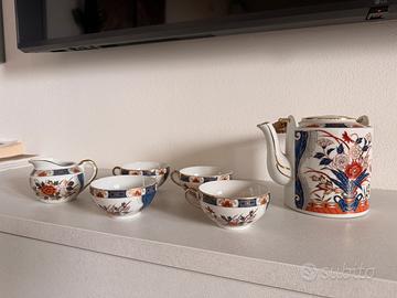 Set da tè in porcellana, stile orientale