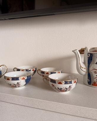 Set da tè in porcellana, stile orientale