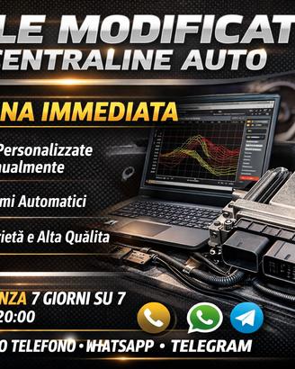 Rimappatura ECU Auto - File personalizzati 