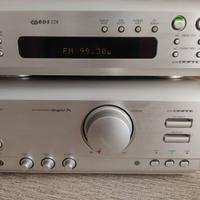 Amplificatore JVC AX F-3000 e tuner FX-F3000R