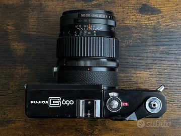 Fujica G690 fotocamera medio formato