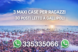 3 case 6 bagni 10 posti luna gallipoli leggi