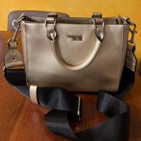 Borsa Trussardi Jeans Oro con tracolla NUOVA