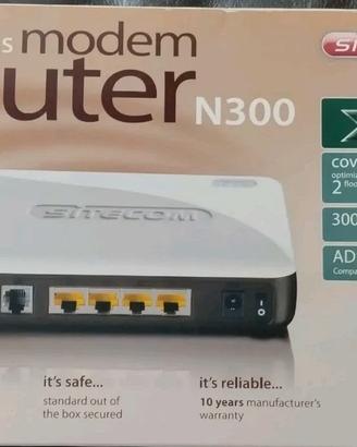 Sitecom Modem Router Wireless 300N ADSL 2+ 300Mbps