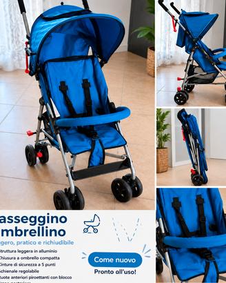 passeggino ad ombrellino 
