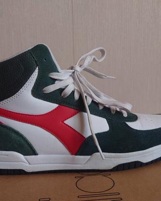 scarpe sneakers Diadora Raptor High SL taglia 45