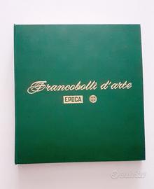 album francobolli d'arte 