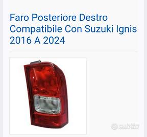 faro per suzuki ignis 2016 2024