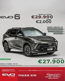 Evo 6 1.5 Turbo Benzina/GPL DCT (In promozione fin