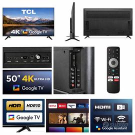 TCL 50P655 – Smart TV 50” 4K Ultra HD Google TV