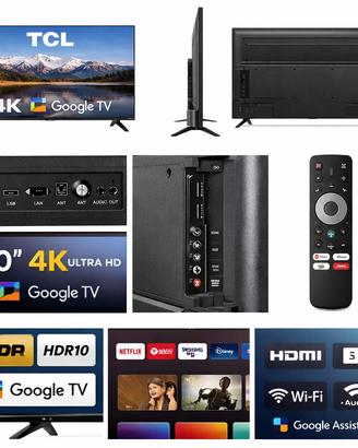 TCL 50P655 – Smart TV 50” 4K Ultra HD Google TV
