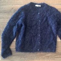 maglia in lana blu marca blukids bimba 