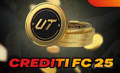 CREDITI PER EA FC 25 FUT ULTIMATE TEAM PER PS4-PS5