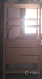 Ivrea ikea scaffalatura. 