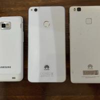 Lotto di telefoni Samsung ed Huawei