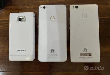 Lotto di telefoni Samsung ed Huawei