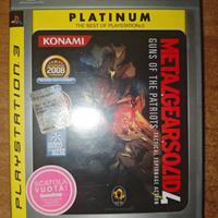 metal gear solid 4 ps3 ita