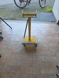 cavaletto con rullo