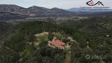 Casa indipendente con 7,9 ha di terreno e bungalow