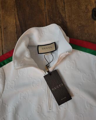 abito con serigrafia Gucci