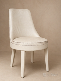 Sedia in pelle