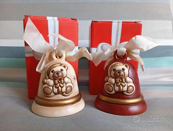 Campanella Natale teddy Thun