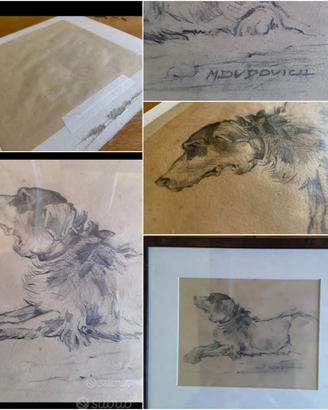 Marcello Dudovich matita su carta