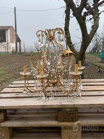 Lampadario in cristallo