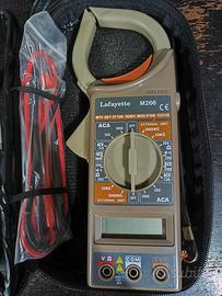 Pinza Amperometrica Tester Digitale Lafayette M266