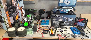 buggy RC 1/8 + hyper go polo 