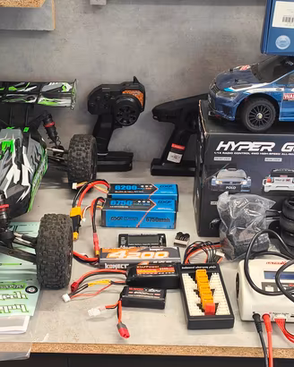 buggy RC 1/8 + hyper go polo 