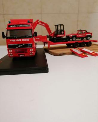 Modellini dei Vigili del Fuoco Italiani