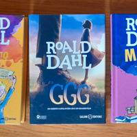 3 LIBRI ROALD  DAHL -- nuovi --