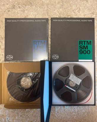 Ree to reel master tape nastro musicale