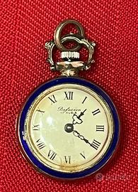 Orologio monachina in argento madreperlato