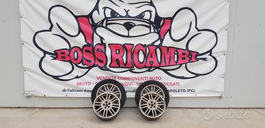 4x CERCHI IN LEGA ALFA ROMEO 156 147 GT Q4 DA 17