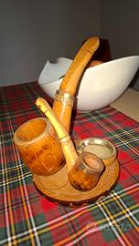 Soprammobile anni '50 in legno