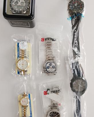 lotto orologi per chiusura attività da polso uomo 