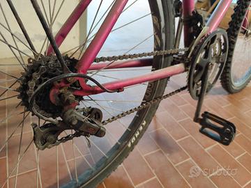 Bicicletta Shimano da donna mtb 