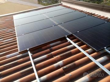 impianto 3 kw batt litio 2.5 kw senza pratica Enel