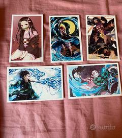 Cartoline e disegni da colorare di Demon Slayer