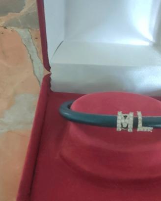 Rebecca, bracciale in pelle