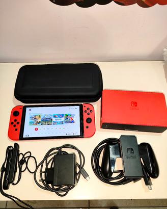 Nintendo switch OLED Mario Red edition 