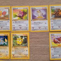 Carte Pokémon da collezione prima serie italiano
