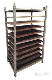 Scaffale impilabile 11 ripiani